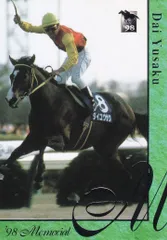 シリウスシンボリ　メモリアル　サラブレッドカード　トレーディングカード シリウスシンボリ「サラブレッドカード 96年上半期版」M-18