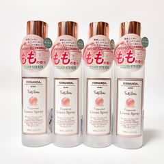 【数量限定】FERNANDA Fragrance Linen Spray MOMO フェルナンダ フレグランス リネンスプレー 桃 モモ 100ml 4本セット