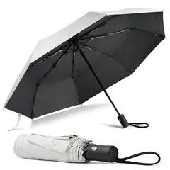 【2025新登場】日傘 超軽量 UVカット率 100% 完全遮光 遮熱 ワンタッチ自動開閉 折りたたみ傘 コンパクト 折り畳み日傘 紫外線遮断 耐風撥水 晴雨兼用 携帯便利 母の日 父の日 収納ポーチ付き 通勤 通学 旅行 遠足 レディース/メンズ/子供/大人