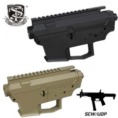 S&T ANGSTADT ARMS SCW/UDP G3 AEG用メタルフレーム TAN