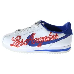 NIKE (ナイキ) CORTEZ BASIC LEATHER DA4402-100 コルテッツ ベーシック ホワイト/ブルー US9/27.0cm