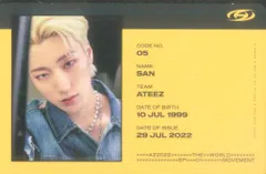 ATEEZ SAN THE WORLD EP.1:MOVEMENT Diary ver. ID