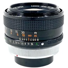 高い品質キャノン CANON FD 55mm F1.2 フード付き レンズ(単焦点)