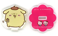 【中古】アクリルスタンド・アクリルパネル ポムポムプリン(立ち/飲み物持ち) 「ちいかわ なんか小さくてかわいいやつ×サンリオキャラクターズ アクリルスタンドinカプセル」 ちいかわワクワクゆうえんちグッズ