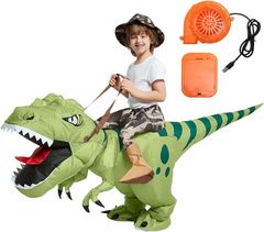 【ハロウィン特集】ハロウィン コスプレ キッズ 恐竜 子供用 着ぐるみ ライダー 怪獣 仮装 男の子 女の子 コスチューム かわいい ティラノサウルス ダイナソー 空気で膨らむ