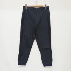 20SS COMME des GARCONS HOMME コムデギャルソンオム AD2019 HE-P033 ウェザーリブパンツ コットン サイズM ダークネイビー系のサムネイル