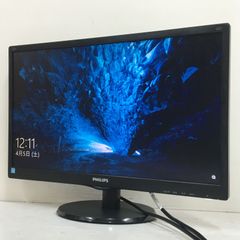 ☆【美品】PHILIPS 223V5LHSB/11 ワイド液晶モニター 21.5インチ フルHD（1920x1080） 入力端子『HDMI/D-Sub』 動作品