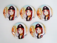 5個セット 銀魂 海の家銀ちゃん×animatecafe トレーディング缶バッジ 神威