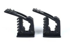 Mini Quick Fist Clamp / ミニ クイックフィスト クランプ(2個入り)　【直径：16mm-32mm 対応】ラバー製 懐中電灯壁面取付クランプ