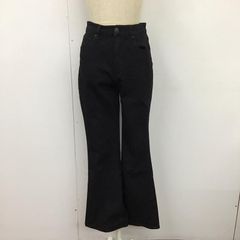 AZUL BY MOUSSY アズールバイマウジー パンツ デニム、ジーンズ 250hss12-005j フレアデニム ブラックデニムパンツ ストレッチパンツ