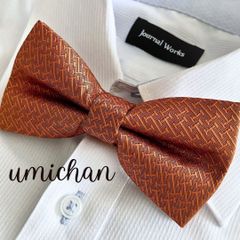 蝶ネクタイ テラコッタ オレンジ 結婚式 メンズ 新郎 二次会 お洒落 ワンタッチ フック式 ボウタイ ハンカチチーフ 洗濯可能 無地 フォーマル カジュアル ブライダル n18