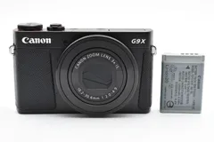 キャノン パワーショット G9X MarkⅡ デジカメ 動作確認済 中古品 PowerShot キヤノン Canon G9X MarkII パワーショット ブラック