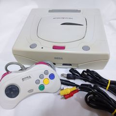 極美品　ヤケ少ない　セガサターン 本体 コントローラー2個付き 楽天市場】【レビューキャンペーン実施中!】セガサターン