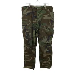 【US ARMY】 米軍 実物 ウッドランドカモ コンバットパンツ S-1131