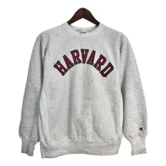 90年代 USA製 Champion チャンピオン REVERSE WEAVE リバースウィーブ ハーバード大学 スウェット (メンズ LARGE) 中古 古着 R7019