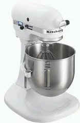 KitchenAid スタンドミキサー KSM5 ホワイト ジャンク　中古 KSM5WH 卓上ミキサー スタンドミキサー 中古 美品 キッチン