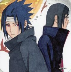 [중고] 코스터 (캐릭터) 사스케 & 이타치 [NARUTO-나루토- 아트 코스터] 창간 50주년 기념 주간 소년 점프전 VOL.3 상품