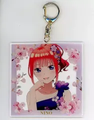 【中古】雑貨 中野二乃 描き下ろしイラスト 桜ドレスver. 特大BIGアクリルキーホルダー 「映画 五等分の花嫁 POP UP SHOP in TOWER RECORDS」