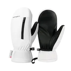 ZVCXOE スノーボーグローブ ド 防寒性 3Mシンサレート スキーグローブ メンズ スポーツ アウトドア グローブ スノー 手袋 極寒のスキーシーズン バイク グローブ タッチパネル対応 滑り止め 防水 防風で快適保温 登山 アウトドア 雪遊び 男女兼