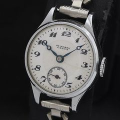 精工舎プレシジョン 1940年代後半 新10A型バナナムーブ稼働品 ブレス