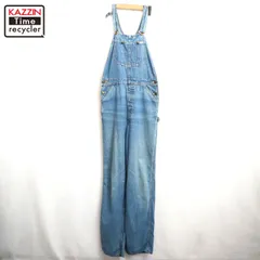70s USA製 vintage Lee デニム オーバーオール メンズ Mサイズ相当