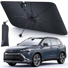 傘型 車 サンシェード フロント: 車 日除け フロントガラス サンシェード車 カーサンシェード