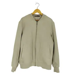 ザラ ZARA FAUX SUEDE BOMBER JACKET フェイク スエード ボンバー ジャケット メンズ import：XL 