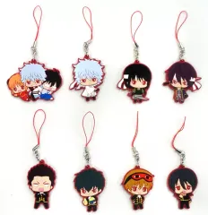 【中古】キーホルダー・マスコット(キャラクター) 銀魂   カプセルラバーマスコット ＜AGF限定カラーver.セット＞ プレミアムバンダイ限定