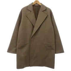 [最終値下]AURALEE コート BROWN BEIGE 4 美品 AURALEE ハウンドトゥース ダブルフェイス ロングコート4