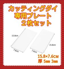 まとめ売り　カッティングダイ　プレート　２枚　カッティングダイマシン　ダイカット　ダイカットマシン　マシン　機械　スクラップブッキング　スクラップ　アルバム　カード作成　ハンドメイド　手作り　カッティング型　本体　レースペーパー　エンボス加工　道具　エンボス