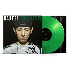 【新品未開封】RAU DEF - ESCALATE IV [LP] P-VINE (2025)【限定生産盤クリア・グリーン・ヴァイナル】