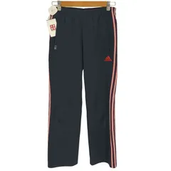 アディダス adidas Clima365 パフォーマンス ロゴ 刺繍 サイド スリーストライプ トラックパンツ ジャージ メンズ JPN：S 