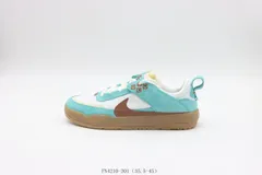 【今日特価】ナイキ（Nike）のスケートシューズ ホワイトブルーブラウン FN4210-301-WTO輸入0