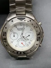 P435 不動 CASIO カシオ EDIFICE エディフィス EF-301 クォーツ 腕時計 メンズ クロノグラフ デイト 10気圧防水