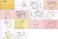 【中古】ポストカード(キャラクター) 原画ポストカードブック 「アニメ原画展 進撃の巨人 ANIMATION GALLERY」