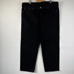 古着 リーバイス Levi's デニムパンツ 550ジーパン テーパード 大きいサイズ ジップフライ ジーンズ オーバーサイズ w46 L30  ブラック メンズ