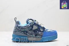 LV（ルイヴィトン）Louis Vuitton Trainer Sneaker Low レジャースポーツカルチャーユニセックススケートシューズ-WTO輸入1-CAH89