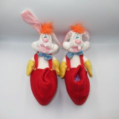 80's Roger Rabbit Vintage Doll Figure Plush Toy Room Shoes