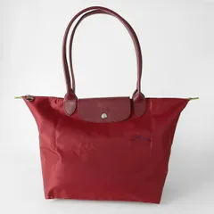 新品 ロンシャン LONGCHAMP トートバッグ ル プリアージュ グリーン ショルダーバッグ Lサイズ ポムグラネート