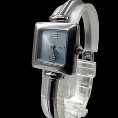 稼働 GUCCI グッチ 1900L アイスブルー文字盤 レディース腕時計