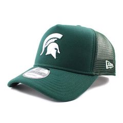 ニューエラ メッシュキャップ スナップバック 帽子 NEW ERA 9forty メンズ レディース NCAA ミシガンステイト スパルタンズ フリーサイズ