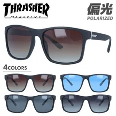 スラッシャー 偏光サングラス THRASHER GAIL 1023 全4色 56サイズ ウェリントン型 メンズ レディース 男女兼用 ユニセックス ブランド 人気 UVカット 紫外線 おしゃれ 運転 アウトドア 夏 釣り フィッシング 海 川【国内正規品】