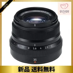 2024年最新】FUJIFILM 単焦点標準レンズ XF35mmF2R WR B ブラックの