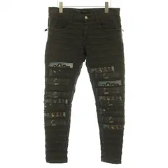 サニー　UNDER COVER デニムスウェット ツギハギドッキングパンツ 新品 UNDERCOVERISM アンダーカバイズム 22SS 後スウェット