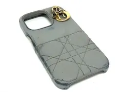 Christian Dior - クリスチャンディオール アイフォンケース iphone14Pro ライトブルー 中古 S0988ONMJ Christian Dior - クリスチャンディオール アイフォンケース