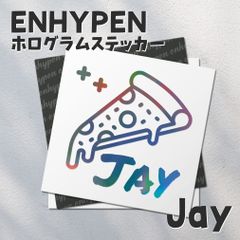 ホログラムステッカー／ENHYPEN ジェイ21（ピザ）