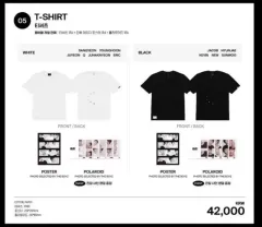 アイドル THE BOYZ ZENERATION T SHIRT THE BOYZ - T-Shirt [WORLD TOUR : ZENERATION2 Official MD