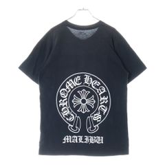 CHROME HEARTS (クロムハーツ) Malibu Horseshoe Tee マリブ限定 ホースシュー 半袖Tシャツ カットソー ブラック