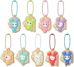 【中古】食玩 キーホルダー 全9種セット 「TWICE LOVELYS ビスケット＆チャーム」