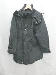 ◇ ⊇ LOWRYS FARM ローリーズファーム 長袖 モッズコート サイズF ブラック レディース E  【1410100026449】